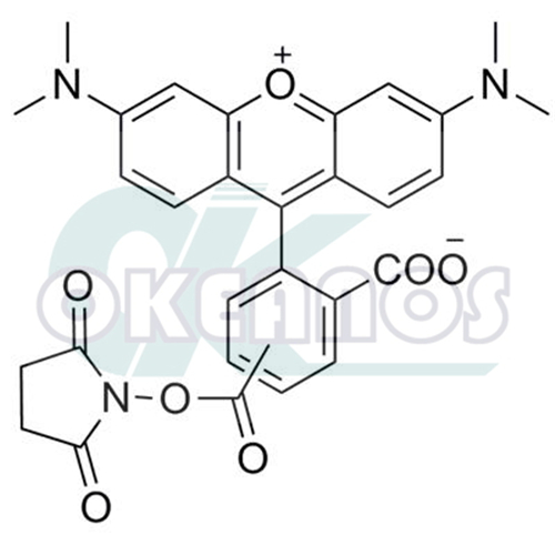 5(6)-Carboxytetramethylrhodamine succinimidyl ester;5(6)-TAMRA, SE