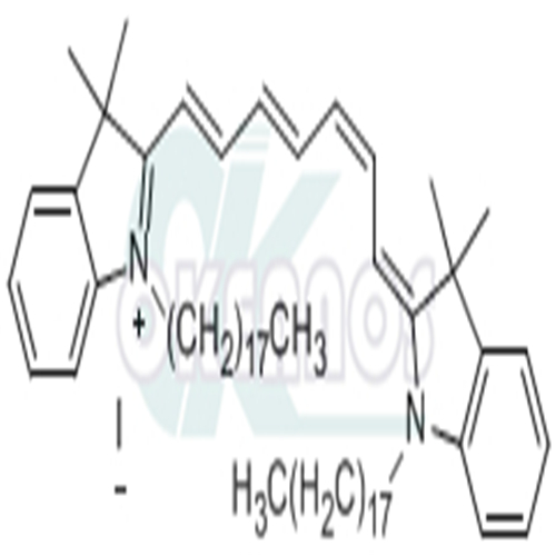 Cy7 DiC18(DiR'DiIC18(7) [1,1'-Dioctadecyl-3,3,3',3'-tetraMethylindotricarbocyanine iodide])