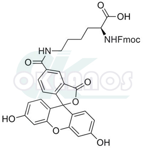 Fmoc-Lys(5` - FAM)  -OH