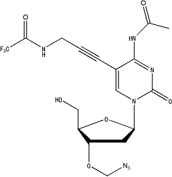 "3'-azidomethyl PA dC(NHAc)